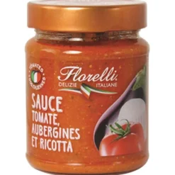 SAUCE TOMATE AUBERGINES & RICOTTA 250G