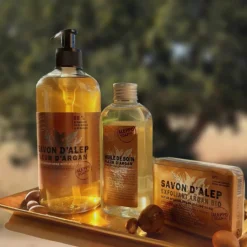 SAVON ALEP LIQUIDE FLEUR ORANGER 500ML - ALEPPO SOAP