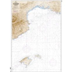 SHOM 7203 BALEARES MARSEILLE SHOM