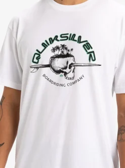 SKULL LINES - T-SHIRT À MANCHES COURTES POUR HOMME - QUIKSILVER
