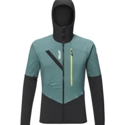 Softshell Homme RUTOR XCS AIR HOODIE M BOTTLE/BLACK MILLET