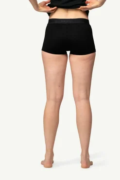 Sous-vêtement Merinos femme BREEZE MERINO 150 HIPSTER WMN BLACK DEVOLD