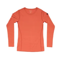Sous-vêtement Merinos femme BREEZE MERINO 150 SHIRT WMN CORAL DEVOLD