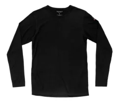 Sous-vêtement Merinos Homme BREEZE MERINO 150 SHIRT MAN BLACK DEVOLD