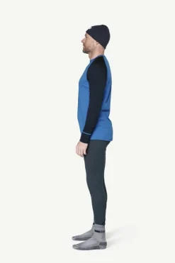 Sous-vêtement Merinos Homme DUO ACTIVE MERINO 205 SHIRT MAN BLUE/INK DEVOLD