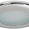 Spot LED Capella poli miroir blanc