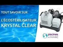 STERILISATEUR AU SEL 56.8M3QS1200 KRYSTAL CLEAR INTEX