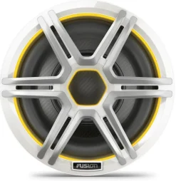 Subwoofer APOLLO à LED 10 po avec grille blanche édition Sports FUSION