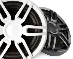 Subwoofer Serie XS SPORT - 600W - 10"- Gris & Blanc avec LED - FUSION