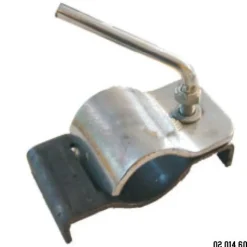 Support pour roue jockey réglable Ø tube 48mm