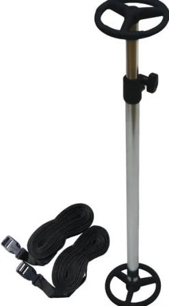 Support télescopique p. bâches tube en aluminium