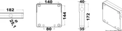 Tablette support moteur pour balcon