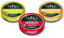 TAPAS MOULES ESCABECHE PAPRIKA FUME 100G NAUTILUS