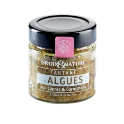 TARTARE ALGUES CÂPRES 100G GROIX ET NATURE
