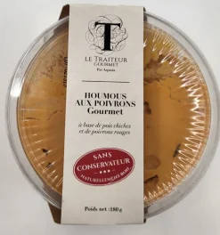 TARTINABLE HOUMOUS POIVRONS 180G .