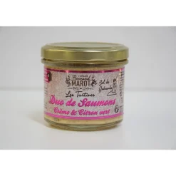 TARTINE SAUMON CREME & CITRON VERT 100G
