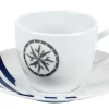 Tasse et sous-tasse à café - Marina