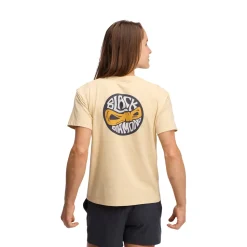 Tee shirt Femme W ROPE BADGE SS TEE White Oak BLACK DIAMOND