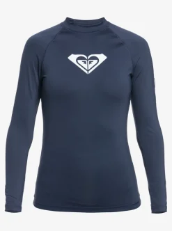 Tee-shirt LYCRA anti-UV UPF 50+ manches longues femme WHOLE HEARTED mood indigo ROXY