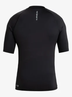 Tee-shirt LYCRA anti-UV UPF 50+ manches courtes homme EVERYDAY noir QUIKSILVER