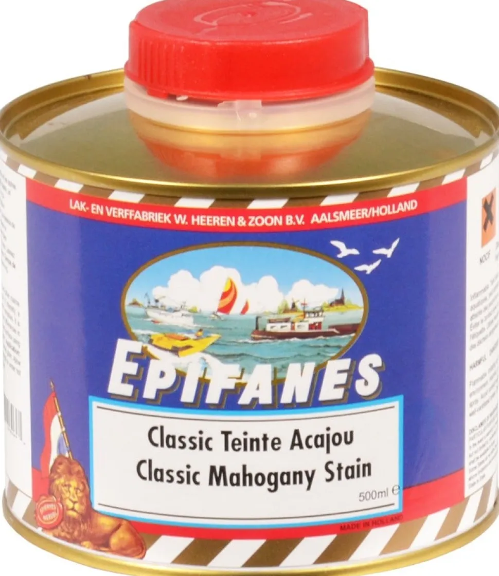 Teinture pour bois coloris acajou - MOHOGANY STAIN - 500ML
