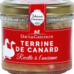 TERRINE CANARD RECETTE A L ANCIENNE 90G DUCS DE GASCOGNE