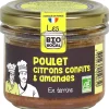 TERRINE POULET CITRON AMANDES BIO 90 DUCS DE GASCOGNE