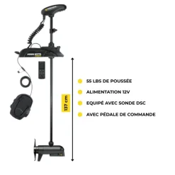TERROVA 55 BT - GPS - 55 Lbs - 12 Vcc - 137cm
