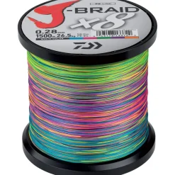 TRESSE DAIWA J-BRAID X8 300M MULTICOLORE