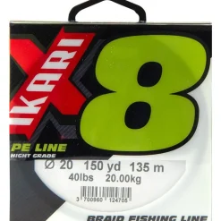 TRESSE IKARI X8 CHARTREUSE 135M | POWERLINE