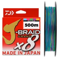 TRESSE JBRAID GRAND 8X MULTICOLORE 500M |DAIWA