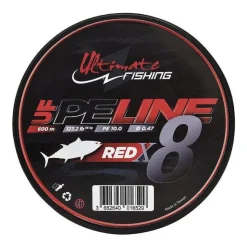TRESSES UF PE LINE X8 600M RED | ULTIMTE FISHING
