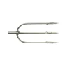 Trident vissé 3 pointes inox pour polespear PARALYSER M6 SALVIMAR