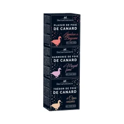 TRIO SPECIALITES FOIE GRAS 195G DUCS DE GASCOGNE