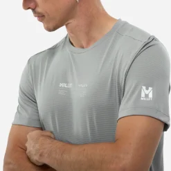 T-Shirt de randonnée Homme INTENSE ESSENTIAL TS SS M - GRANITE - MILLET