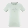 T-Shirt de randonnée Femme UBIC LIGHT TS SS W - SEAWEED - MILLET