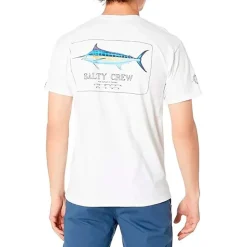 T-SHIRT MANCHES COURTES SALTY CREW BLUE ROGERS HOMME COULEUR WHITE | SALTY CREW