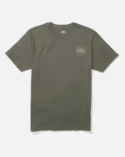 T-SHIRT MANCHES COURTES SALTY CREW CLEAT KNOTT HOMME COULEUR DUSTY OLIVE | SALTY CREW