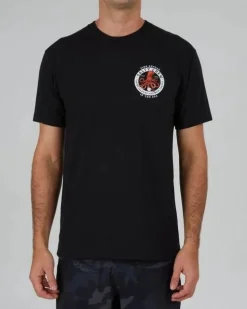 T-SHIRT MANCHES COURTES SALTY CREW DEEP REACH HOMME COULEUR BLACK | SALTY CREW