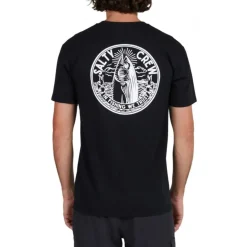 T-SHIRT MANCHES COURTES SALTY CREW IN FISHING WE TRUST HOMME COULEUR BLACK | SALTY CREW