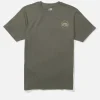 T-SHIRT MANCHES COURTES SALTY CREW CLEAT KNOTT HOMME COULEUR SLATE | SALTY CREW