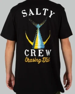 T-SHIRT MANCHES COURTES SALTY CREW TAILED HOMME COULEUR BLACK | SALTY CREW