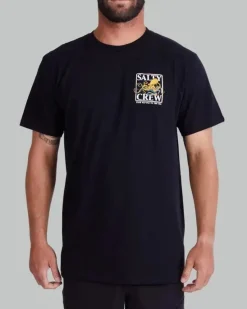 T-SHIRT MANCHES COURTES SALTY CREW INK SLINGER HOMME COULEUR BLACK | SALTY CREW