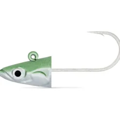 TÊTE PLOMBÉE FIIISH CRAZY SAND EEL 220 VERT NACRÉ