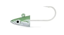 TÊTE PLOMBÉE FIIISH CRAZY SAND EEL 150 VERT NACRÉ