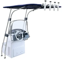 T-TOP en alliage léger bleu - OSCULATI
