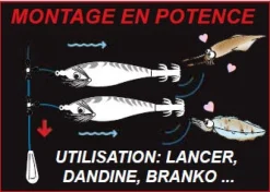 TURLUTTE SEA SQUID CALMARETTE PETIT PANIER 90