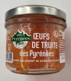 ŒUFS DE TRUITE DES PYRENEES 80G