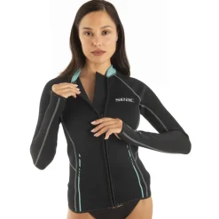 Veste de longe-côte néoprène femme LOVER 2 mm SEAC SUB