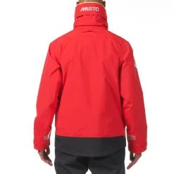 Veste de quart côtière homme BR1 CHANNEL rouge MUSTO